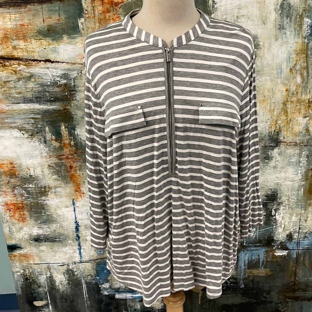 Calvin Klein Zippered Tee